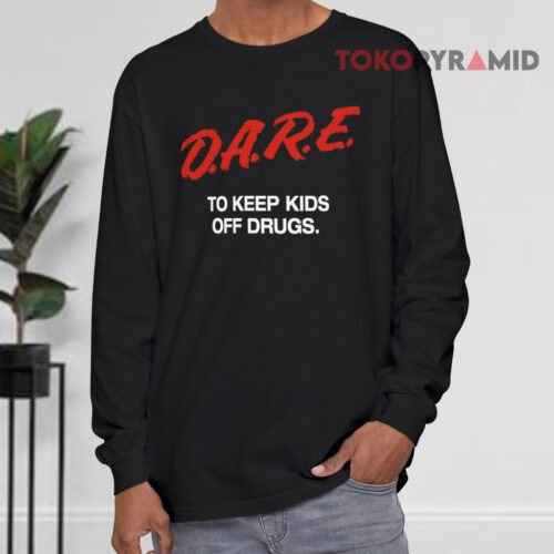 1990s Dare To Keeps Kids Off Drugs Long sleeved