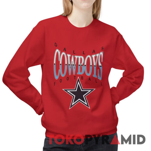 1990s Vintage Dallas Cowboys Football NFL Star Unique Sweatshirt