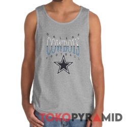 1990s Vintage Dallas Cowboys Football NFL Star Unique Tank Top