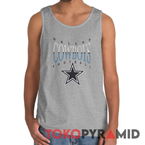 1990s Vintage Dallas Cowboys Football NFL Star Unique Tank Top