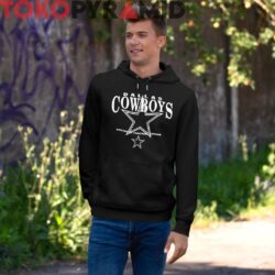 1990s Vintage Dallas Cowboys Logo National Football League Unique Black Hoodie