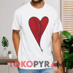 1991-1992 The Smashing Pumpkins Heart T-shirt 1 1991 1992 The Smashing Pumpkins Heart T shirt White T shirt