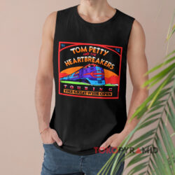1991-92 Tom Petty Shirt Touring The Great Wide Open 6 1991 92 Tom Petty Shirt Touring The Great Wide Open Black Tank Top