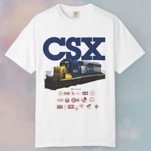 1991 Csx Train Locomotive Vintage T shirt 1991 Csx Train Locomotive Vintage T shirt
