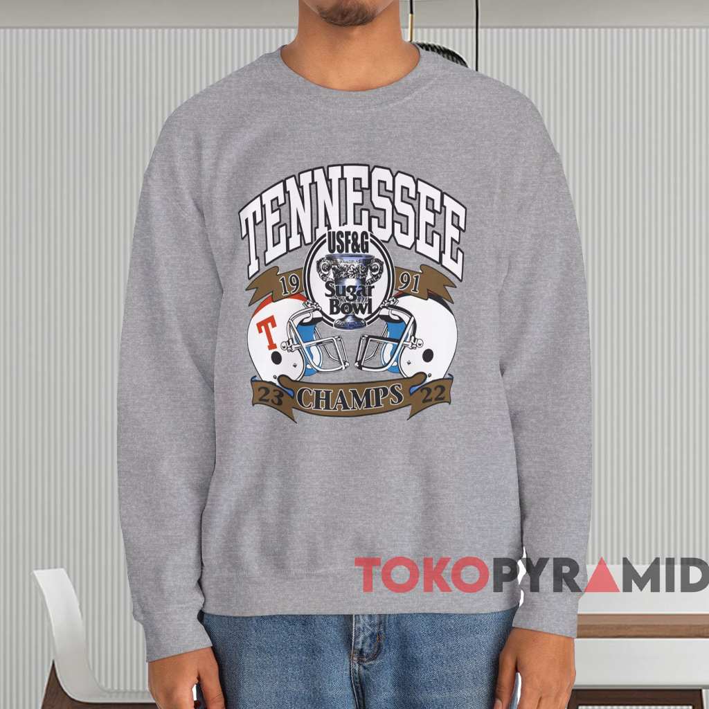 1991 Sugar Bowl Virginia Vs Tennessee Shirt Grey Sweatshirt 1991 Sugar Bowl Virginia Vs Tennessee Shirt Grey Sweatshirt