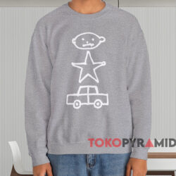 1991 U2 Zoo Tv Tour T shirt Grey Sweatshirt