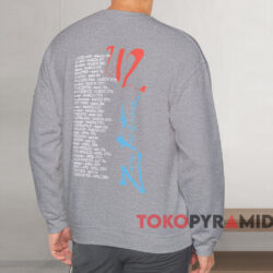 1991 U2 Zoo Tv Tour T shirt Grey Sweatshirt