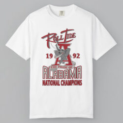 1992 Alabama National Champions T shirt