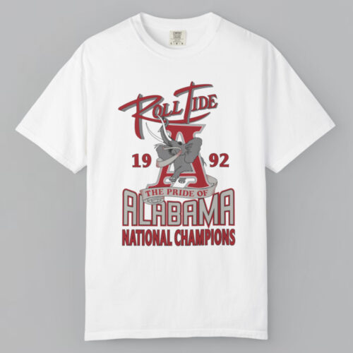 1992 Alabama National Champions T shirt