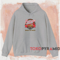 1992 Atlanta Braves World Series Back2Back Shirt 2 1992 Atlanta Braves World Series Back2back Shirt Grey Hoodie