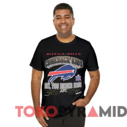 1992 Buffalo Bills Comeback Kids Hey You Never Knows T shirt Black T shirt