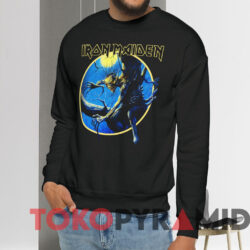 1992 Iron Maiden Fear Of The Dark T-shirt 2 1992 Iron Maiden Fear Of The Dark T shirt Black Sweatshirt