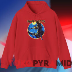 1992 Iron Maiden Fear Of The Dark T-shirt 4 1992 Iron Maiden Fear Of The Dark T shirt Red Hoodie
