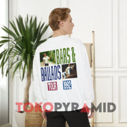 1992 Jimmy Buffett Boats Beaches Bars Ballads Tour T-shirt 5 1992 Jimmy Buffett Boats Beaches Bars Ballads Tour Double Sided White Sweatshirt Back