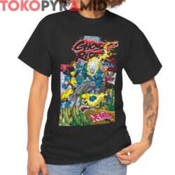 1992 Marvel Ghost Rider And X Men Shirt Art By Jim Lee