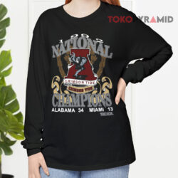 1992 National Champions Alabama Crimson Tide Long sleeved