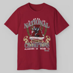 1992 National Champions Alabama Crimson Tide T shirt