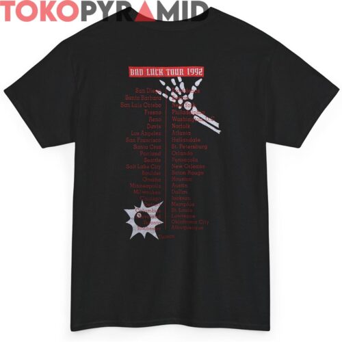 Social Distortion Bad Luck shirt, Social Distortion Bad Luck shirt,