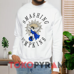 1992 The Smashing Pumpkins Angel T-shirt 4 1992 The Smashing Pumpkins Angel T shirt White Sweatshirt