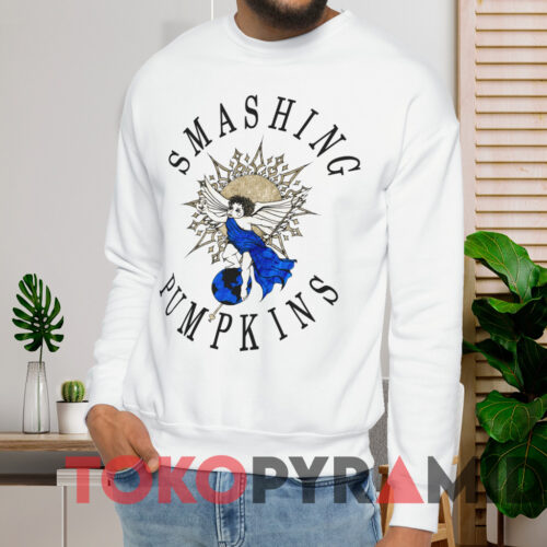 1992 The Smashing Pumpkins Angel T shirt White Sweatshirt 1992 The Smashing Pumpkins Angel T shirt White Sweatshirt