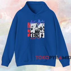 1992 U2 Achtung Baby Zoo Tv Tour T shirt Blue Hoodie