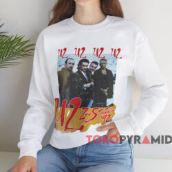 1992 U2 Zoo Station Summer Tour T shirt White Sweatshirt