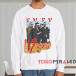 1992 U2 Zoo Station Summer Tour T shirt White Sweatshirt