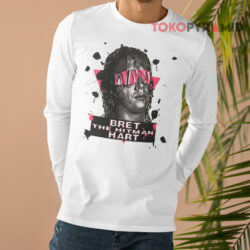 1992 Vintage Bret The Hitman Hart Wwf Wrestling Long sleeved