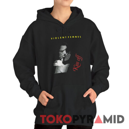 1992 Violent Femmes Kiss Off Album Cover Hoodie 1992 Violent Femmes Kiss Off Album Cover Hoodie