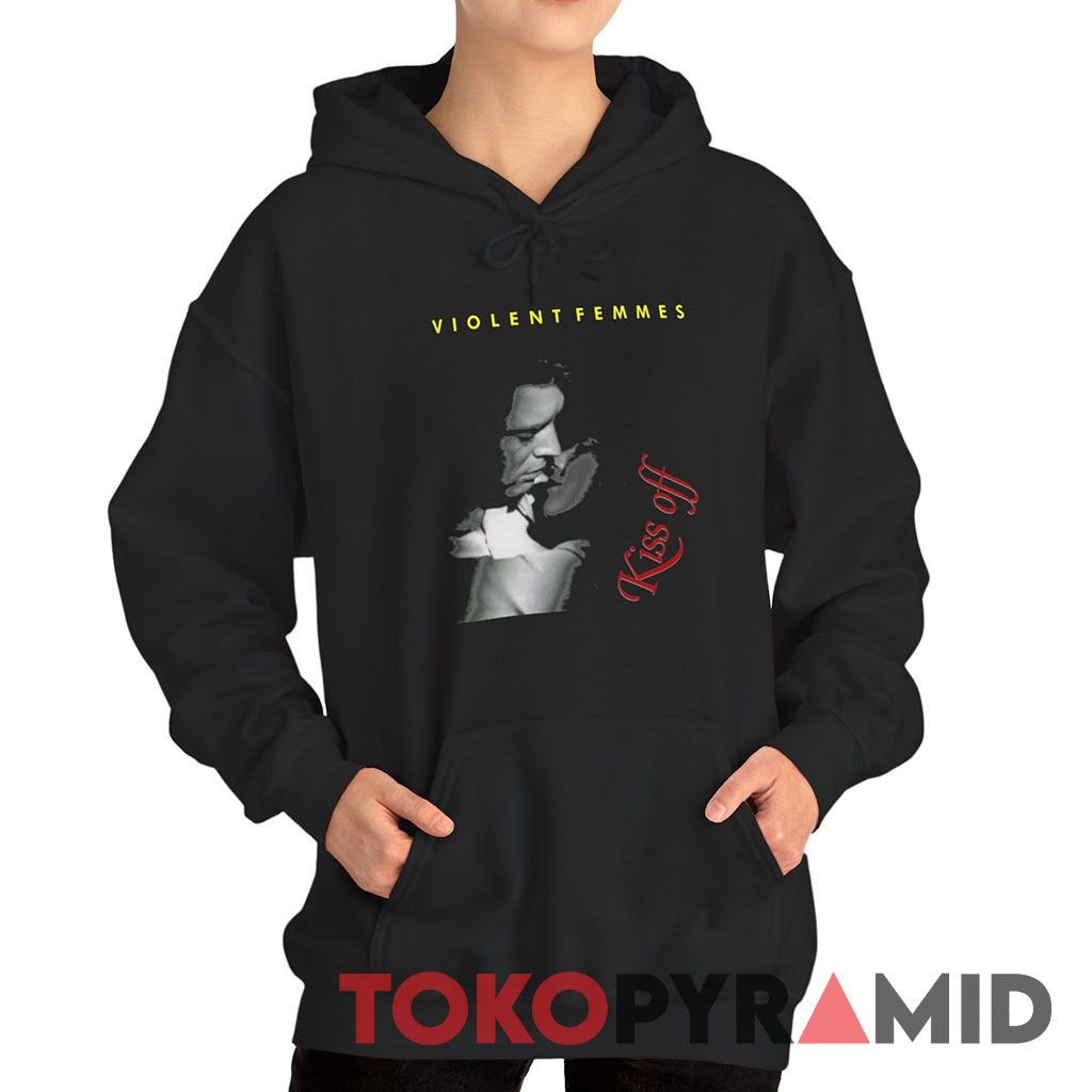1992 Violent Femmes Kiss Off Album Cover Hoodie 1992 Violent Femmes Kiss Off Album Cover Hoodie
