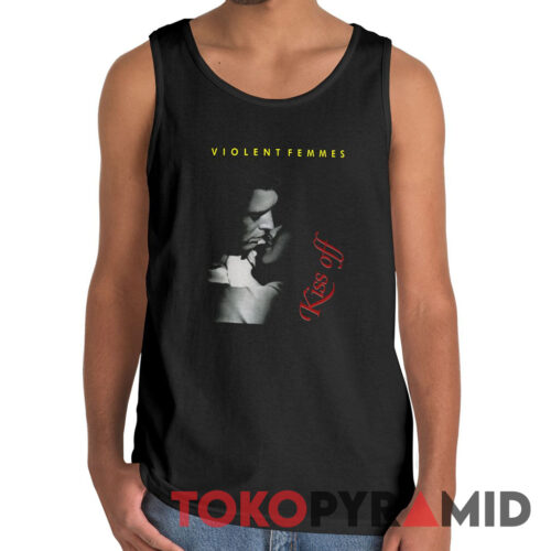 1992 Violent Femmes Kiss Off Album Cover Tank Top 1992 Violent Femmes Kiss Off Album Cover Tank Top