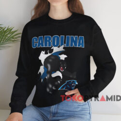 1993 Carolina Panthers Breakout T shirt Black Sweatshirt