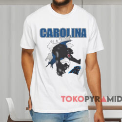 1993 Carolina Panthers Breakout T shirt White T shirt