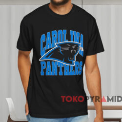 1993 Carolina Panthers T shirt Black T shirt