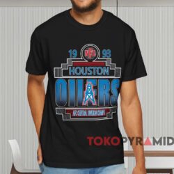 1993 Houston Oilers Afc Central Division Champs Shirt Black T shirt
