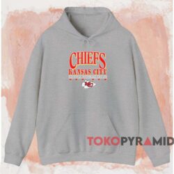 1993 Kansas City Chiefs AFC Champions Shirt 2 1993 Kansas City Chiefs Afc Champions Shirt Grey Hoodie