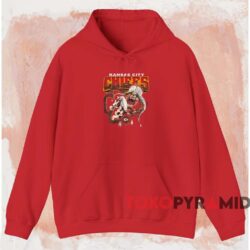 1993 Kansas City Chiefs Taz Looney Tunes Shirt 2 1993 Kansas City Chiefs Taz Looney Tunes Shirt Red Hoodie