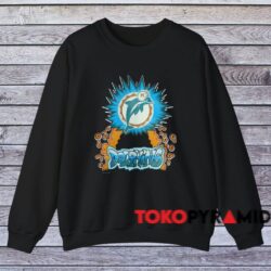 1993 Miami Dolphins NFL Football Shirt 3 1993 Miami Dolphins Nfl Football Shirt Black Sweatshirt