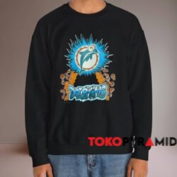 1993 Miami Dolphins NFL Football Shirt 4 1993 Miami Dolphins Nfl Football Shirt Black Sweatshirt