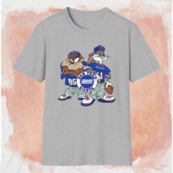 1993 New York Giants Looney Tunes Shirt Grey T shirt