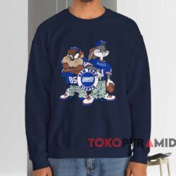 1993 New York Giants Looney Tunes Shirt 4 1993 New York Giants Looney Tunes Shirt Navy Sweatshirt