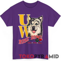1993 UW Huskies Back To Back Rose Bowl Shirt