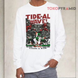 1993 USF&G Sugar Bowl Alabama Vs Miami Shirt 4 1993 Usf&g Sugar Bowl Alabama Vs Miami Long sleeved