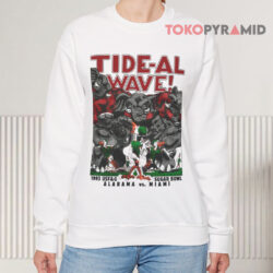 1993 USF&G Sugar Bowl Alabama Vs Miami Shirt 3 1993 Usf&g Sugar Bowl Alabama Vs Miami Sweatshirt