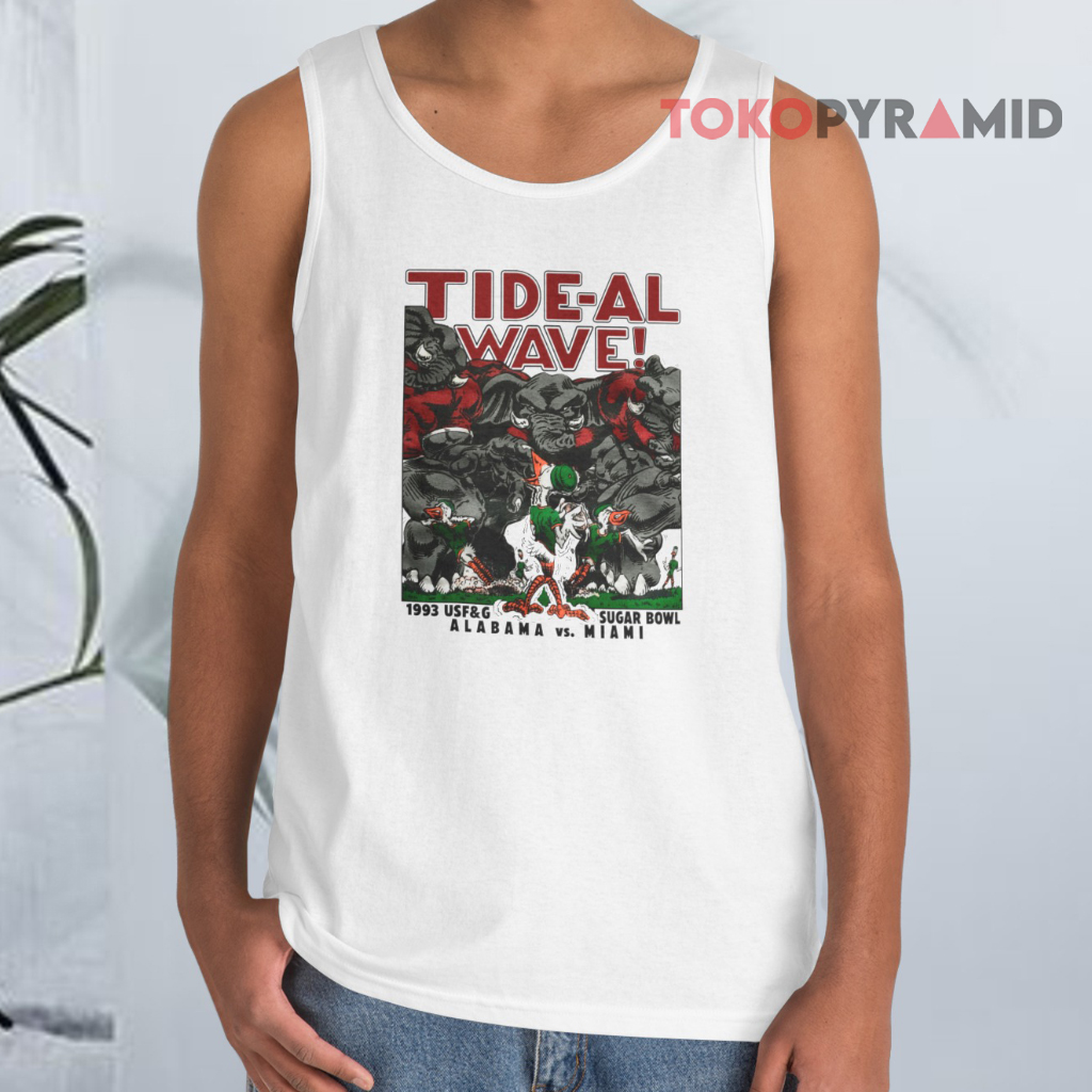 1993 Usf&g Sugar Bowl Alabama Vs Miami Tank Top 1993 Usf&g Sugar Bowl Alabama Vs Miami Tank Top
