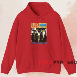 1993 Zooropa U2 Zoo TV Tour T-shirt 2 1993 Zooropa U2 Zoo Tv Tour T shirt Red Hoodie