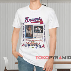 1994 Atlanta Braves David Justice Shirt White T shirt