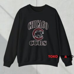 1994 Chicago Cubs Logo Shirt 4 1994 Chicago Cubs Logo Shirt Black Sweatshirt