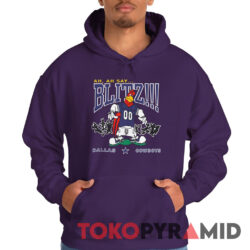 1994 Dallas Cowboys Looney Tunes Foghorn Leghorn Rare Hoodie