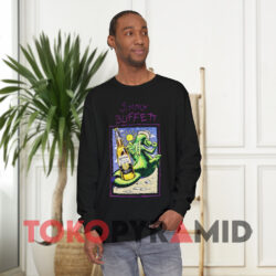 1994 Jimmy Buffett Fruitcakes On Tour Double Sided T-shirt 5 1994 Jimmy Buffett Fruitcakes On Tour Double Sided Black Long sleeved Front